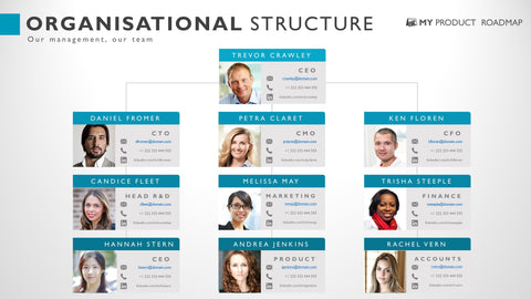 Org Structure Layout Template