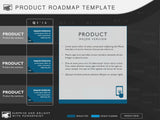 Five Phase Strategic Product Timeline Roadmapping Presentation Diagram