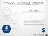 Product Strategy Hexagon Timeline Template