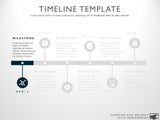 Six Phase Project Timeline Graphic