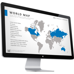 World Map Templates