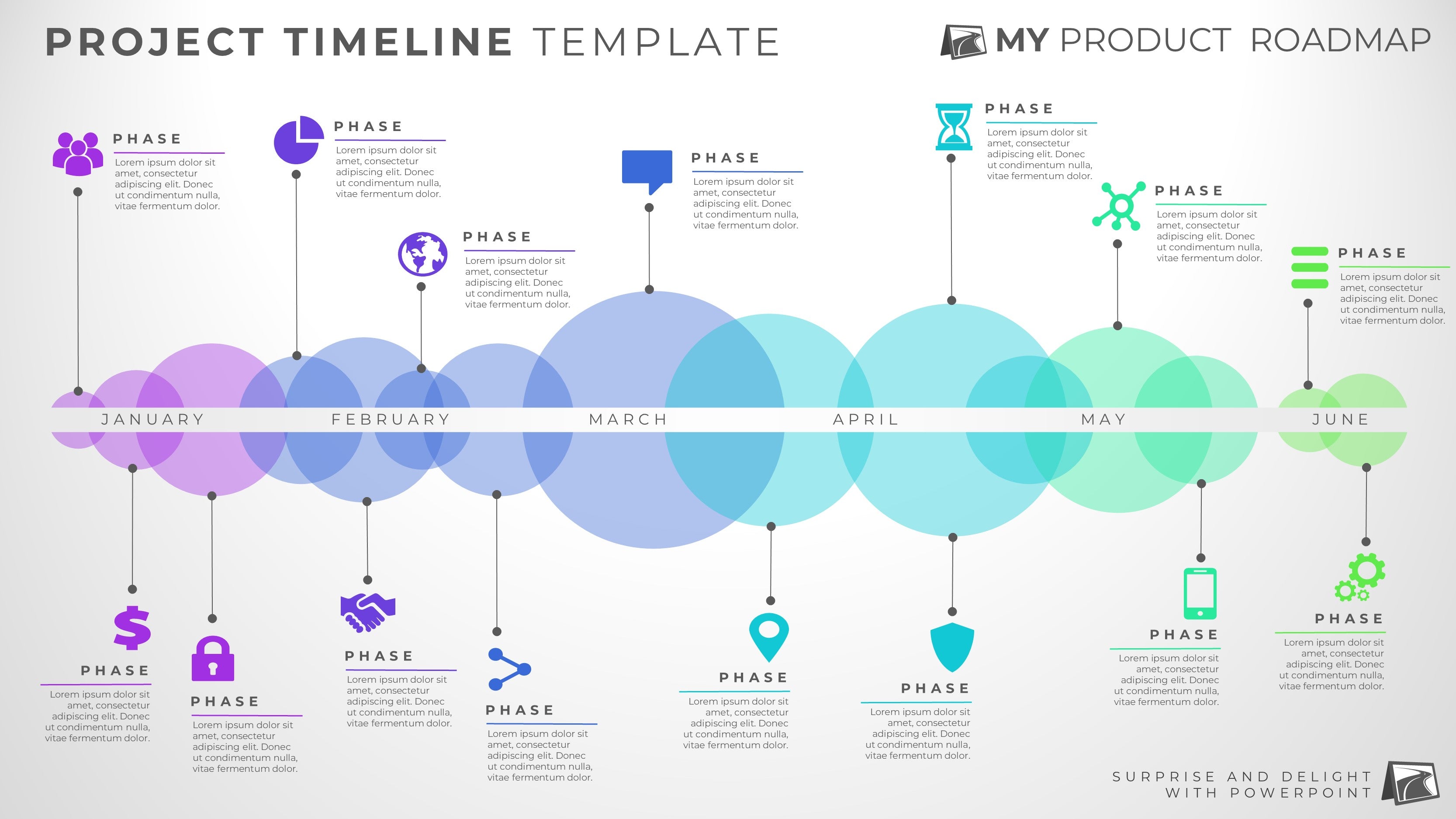 Creative Timeline Design Template
