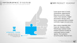 Four Stage Cool Powerpoint Strategy Infographic Presentation Design