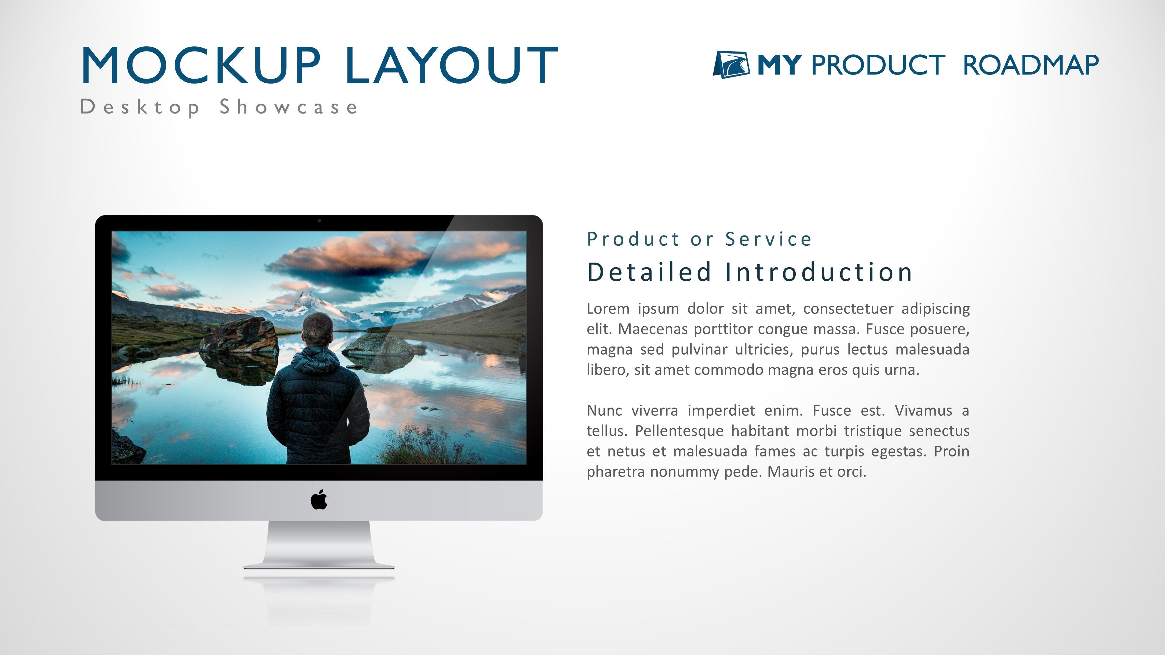 Example Mockup Layout Mockup Slide | Layout Templates | My Product Roadmap