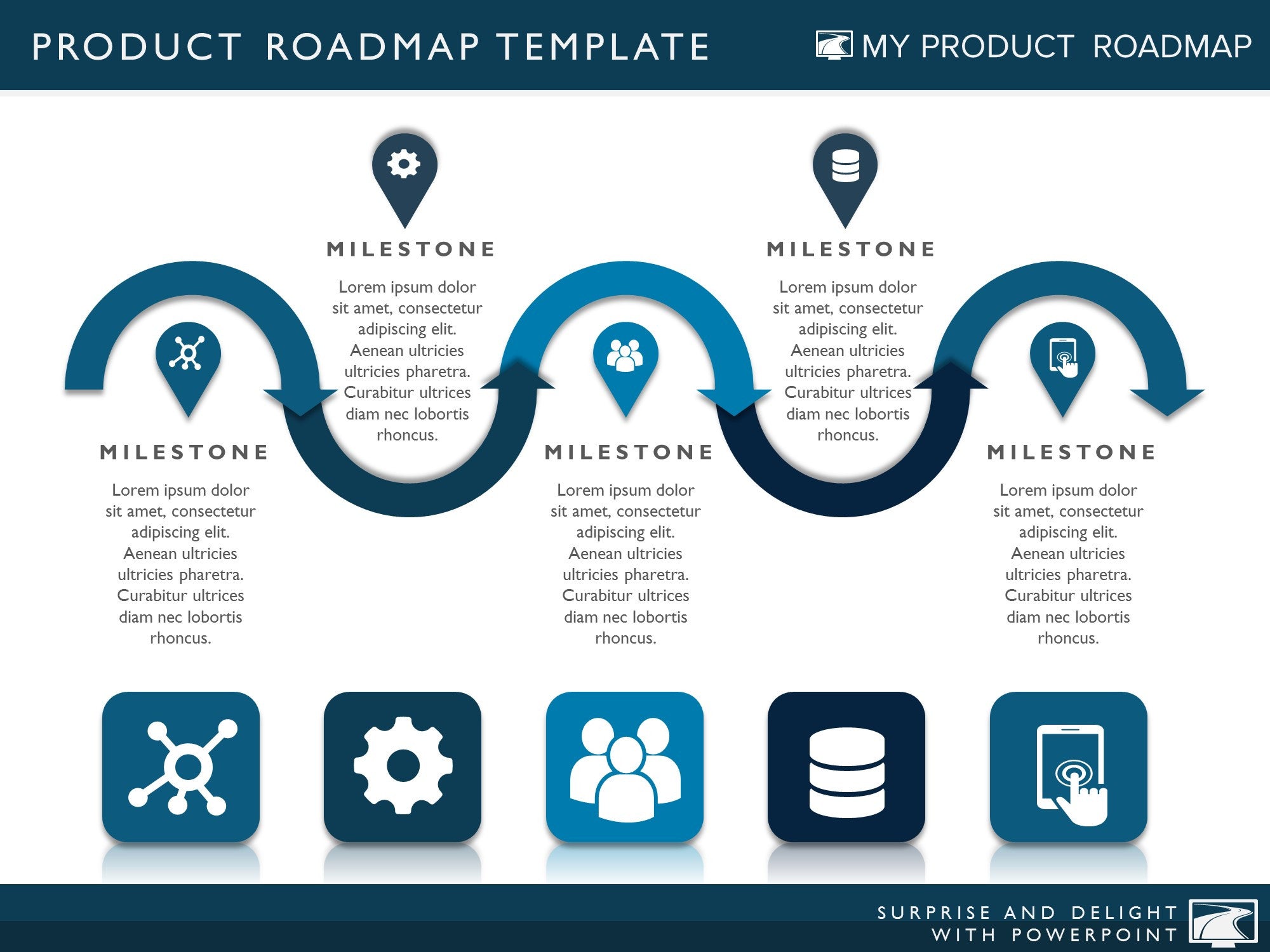 5 Stage Creative Timeline  Project Timeline Templates ❘ My