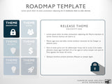 Six Phase Product Development Timeline Roadmap PowerPoint Diagram