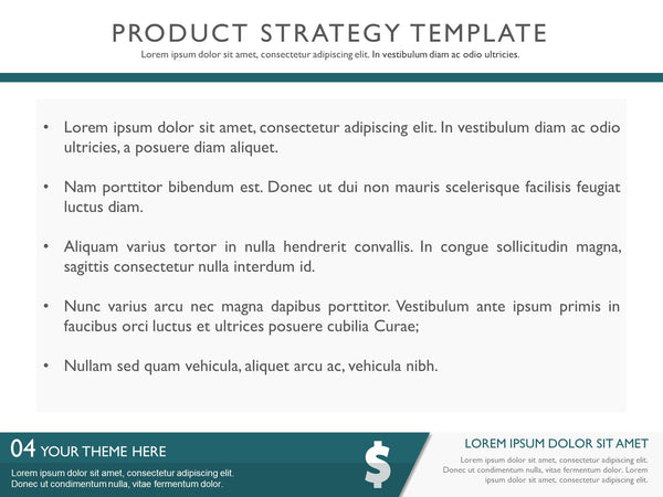 6 Step | Product Strategy Templates | My Product Roadmap