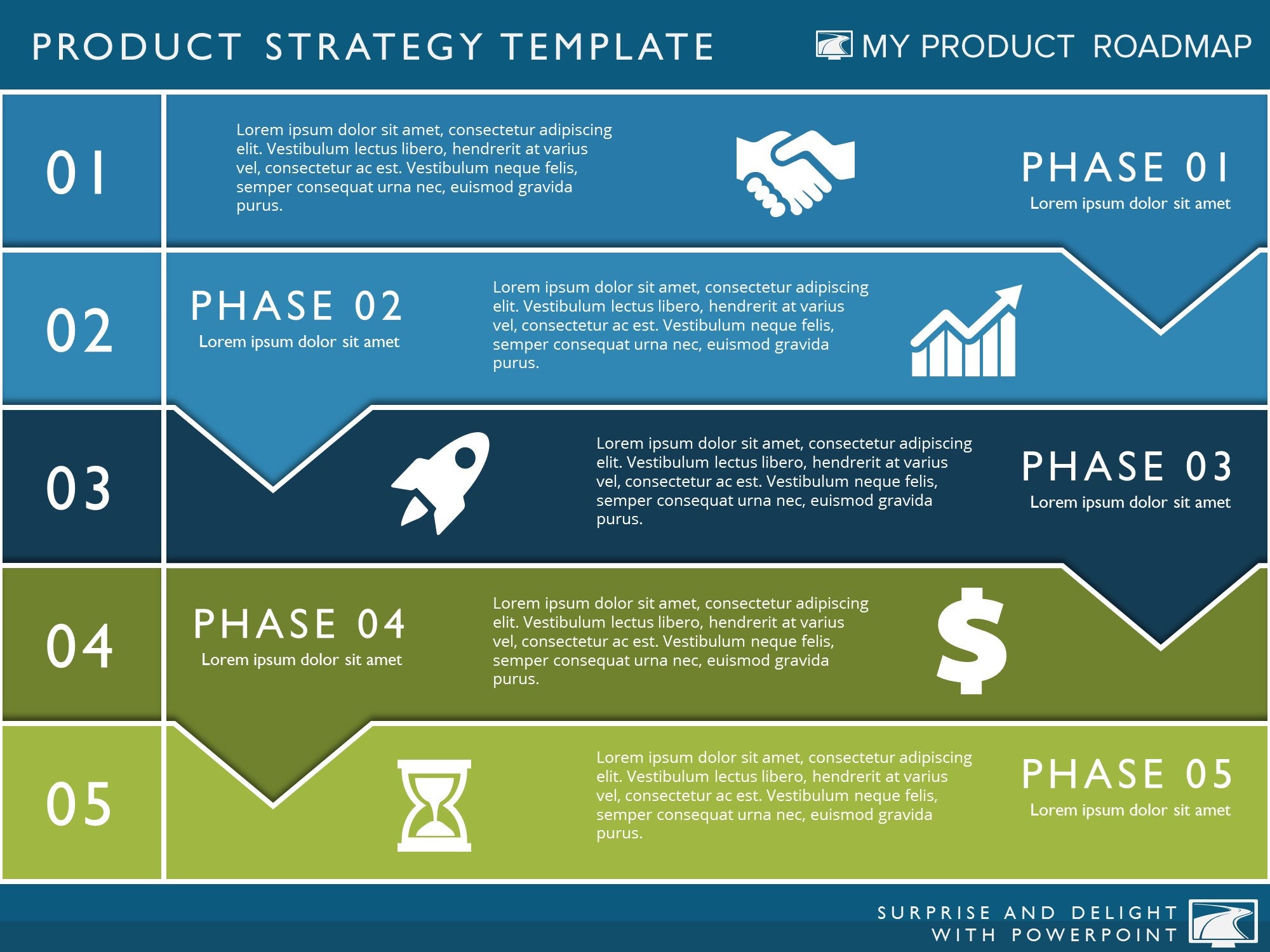 Product Strategy Document Example Simple Strategy | Product Strategy Templates | My Product Roadmap