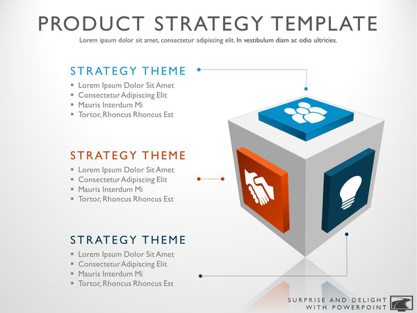 3D Cube | Product Strategy Templates | My Product Roadmap