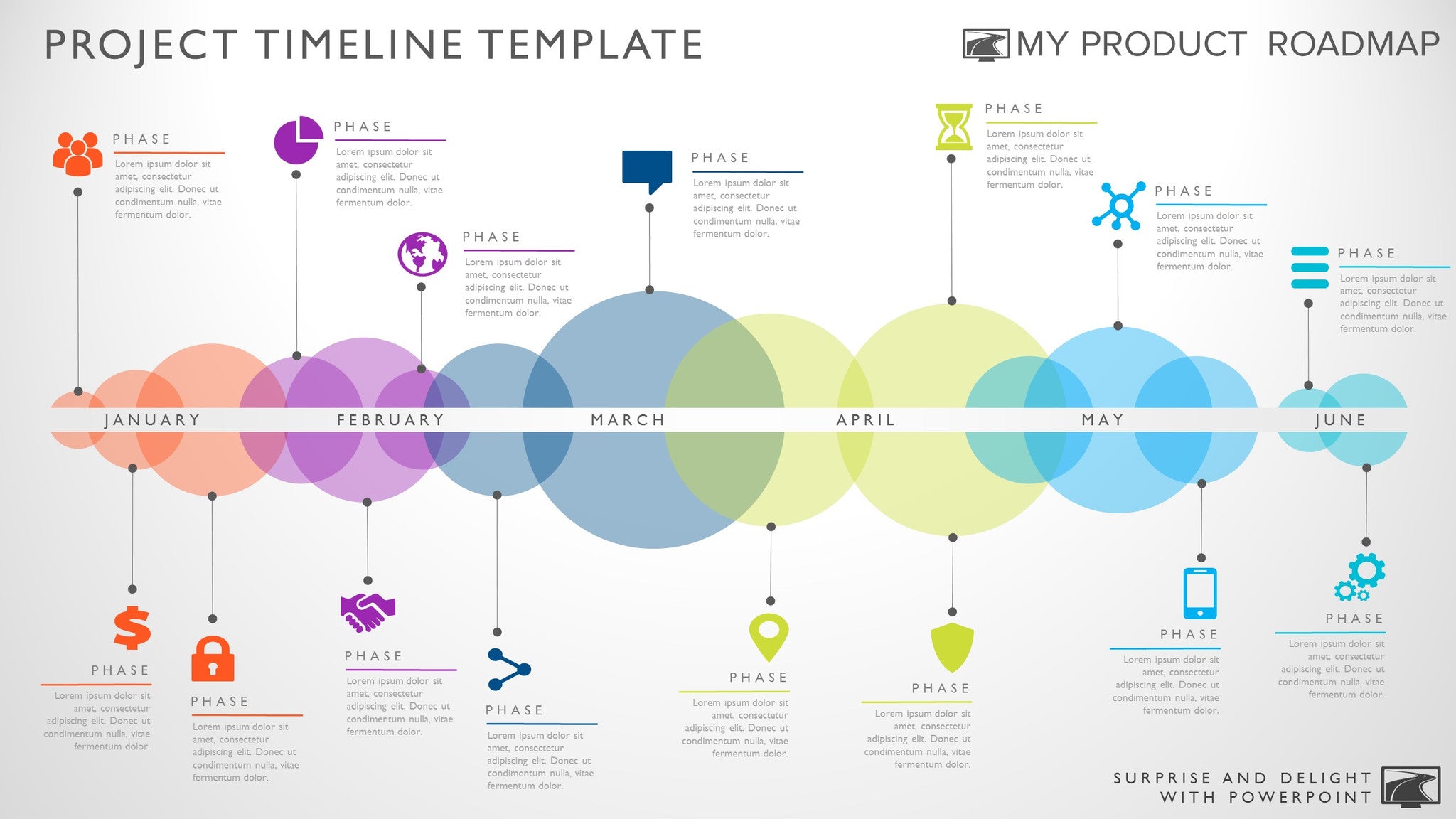 Project Timeline Powerpoint Template