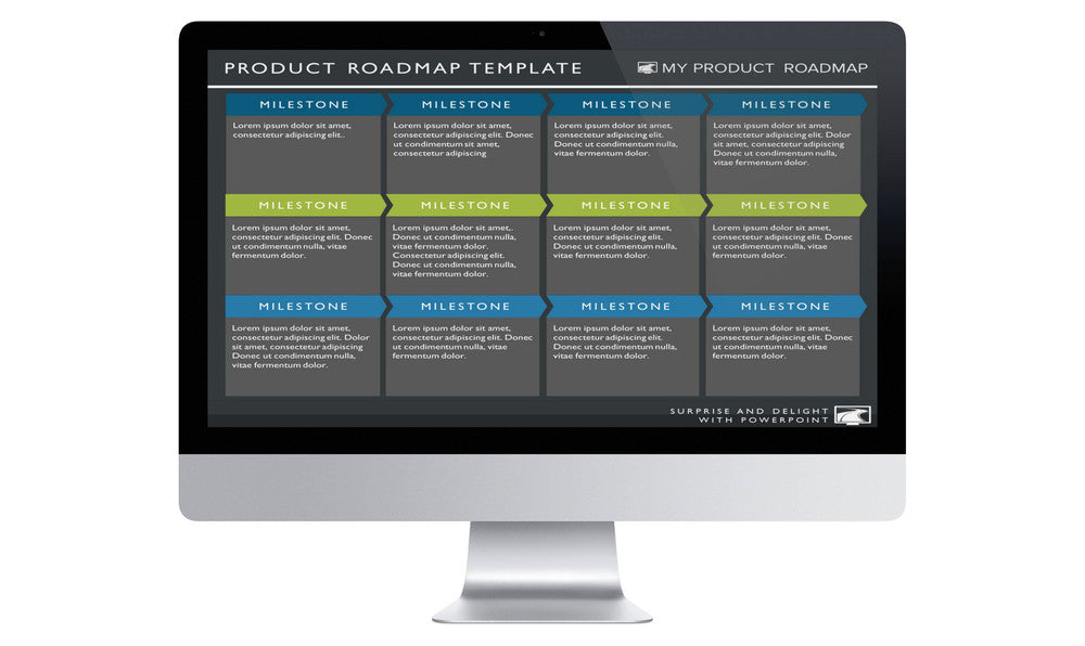 SIX PHASE SOFTWARE STRATEGY TIMELINE ROADMAP PRESENTATION TEMPLATE